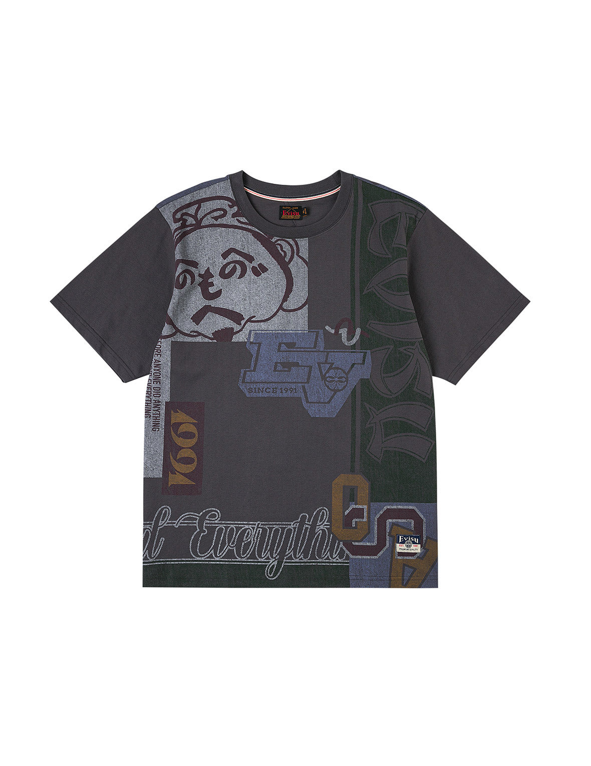 Henohenomohe Godhead and Logo Regular Fit T-shirt - 9