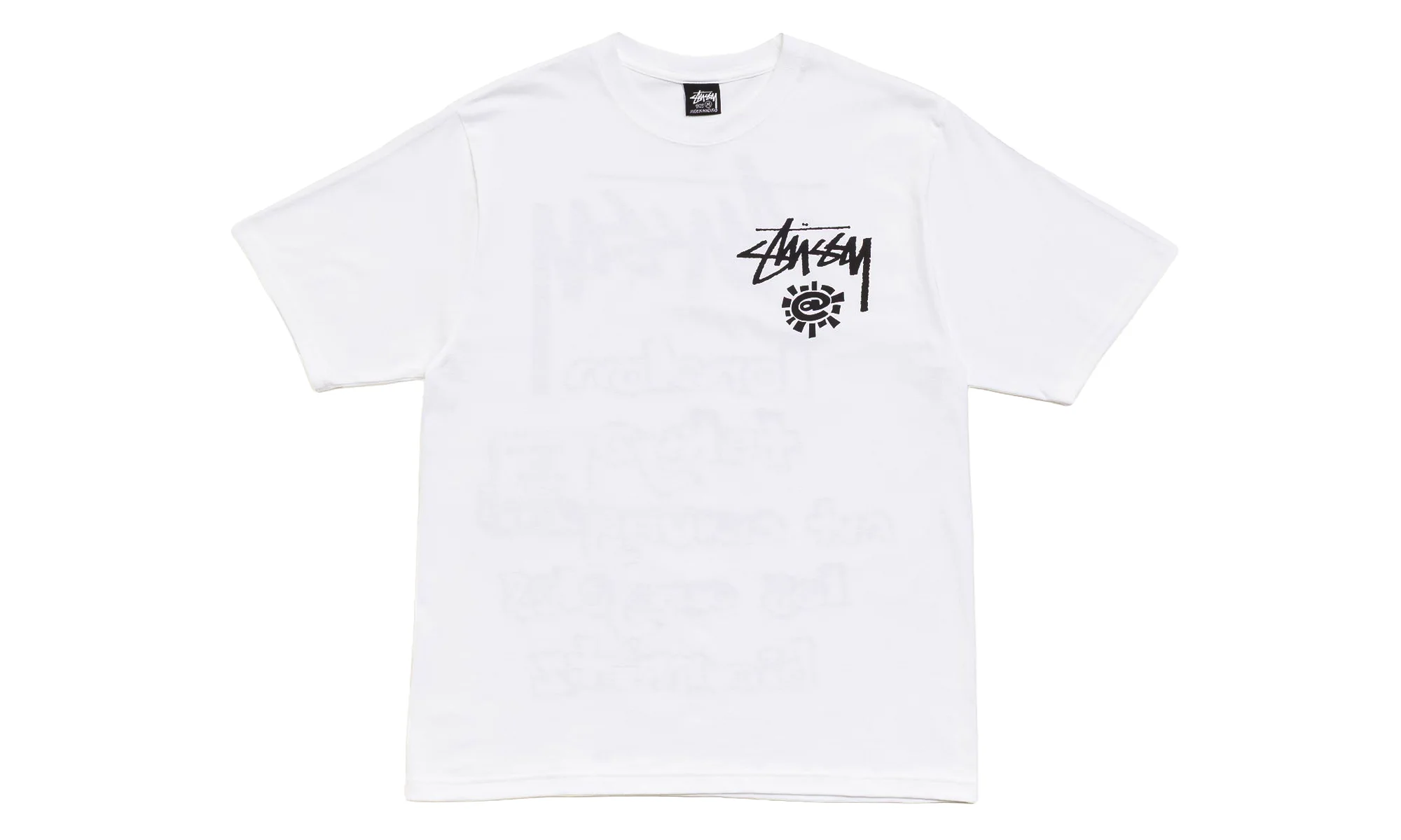 STÜSSY & ALWAYS WORLD TOUR TEE "White" STUS528 - 1