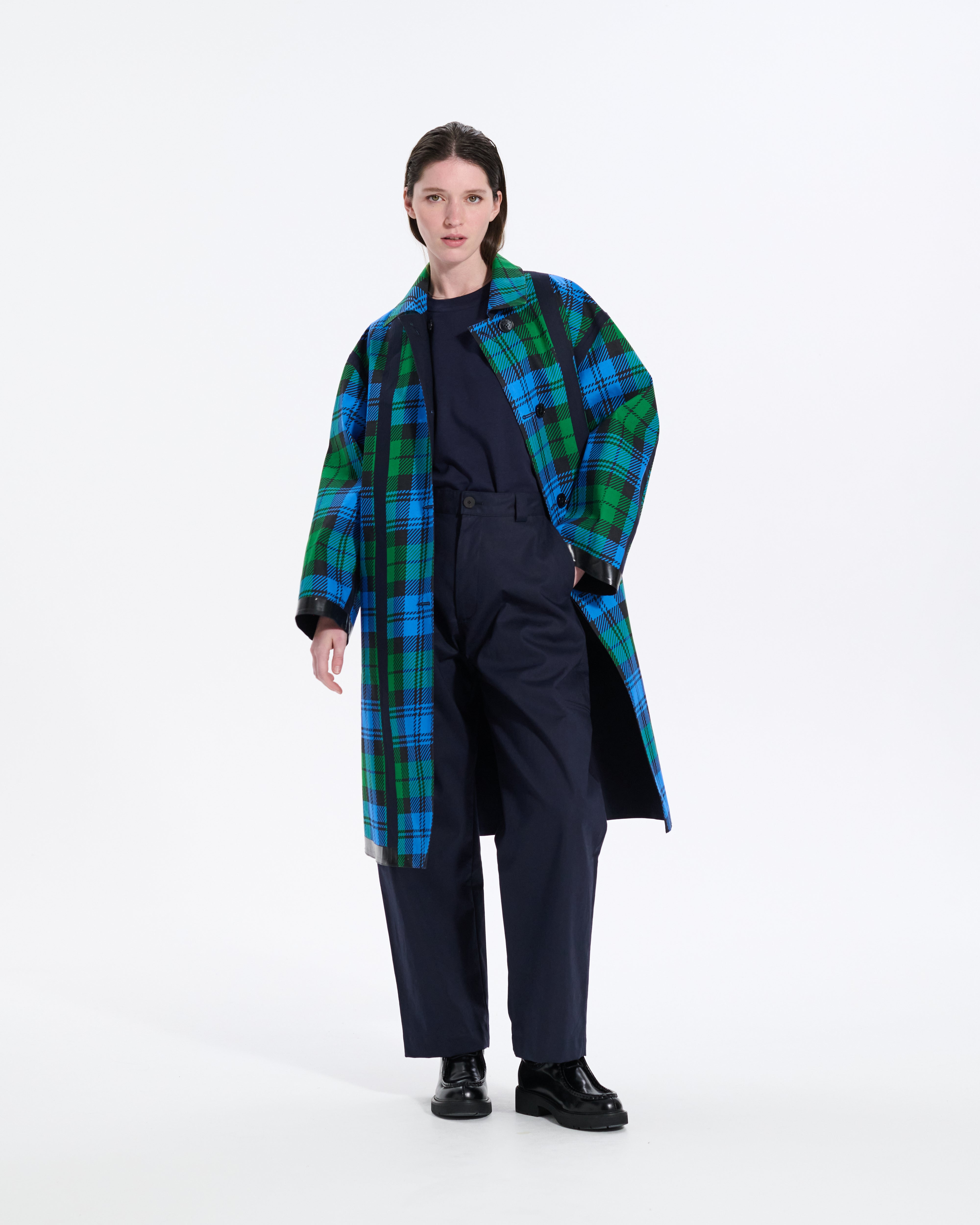 Maree Reversible Rubberised Coat - 5