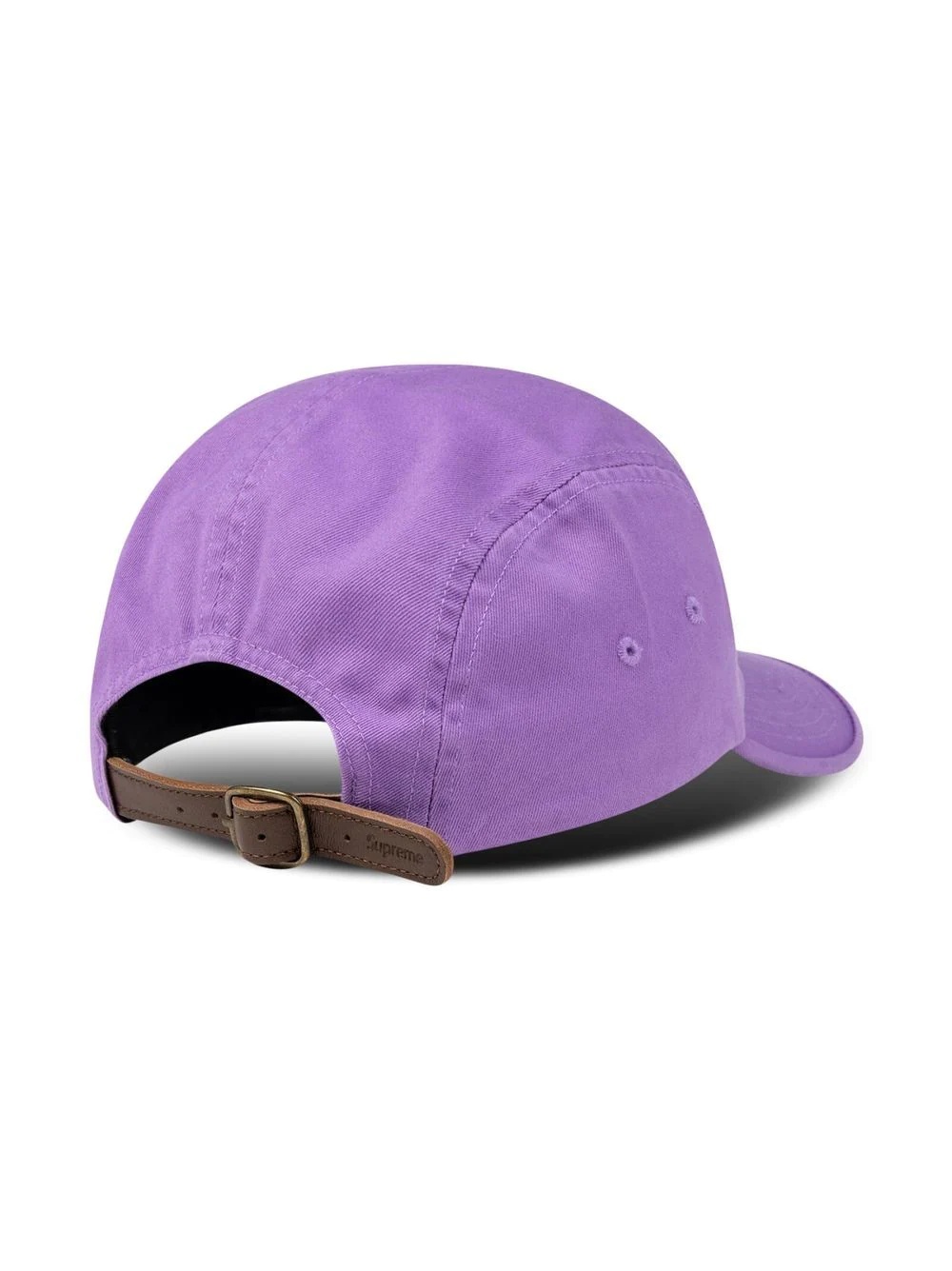 washed chino twill camp cap - 2