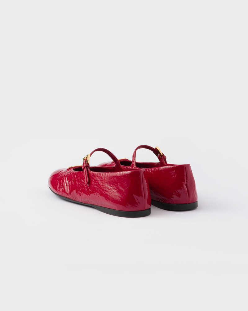 Naplak patent leather ballerinas 4