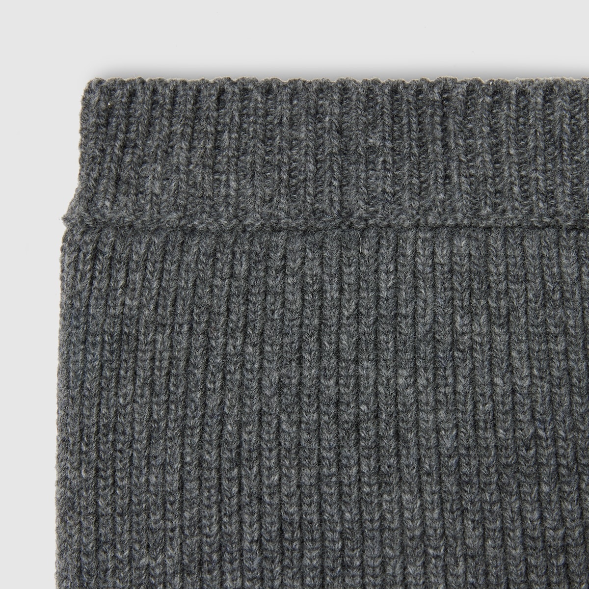 Soft rib wool short - 7