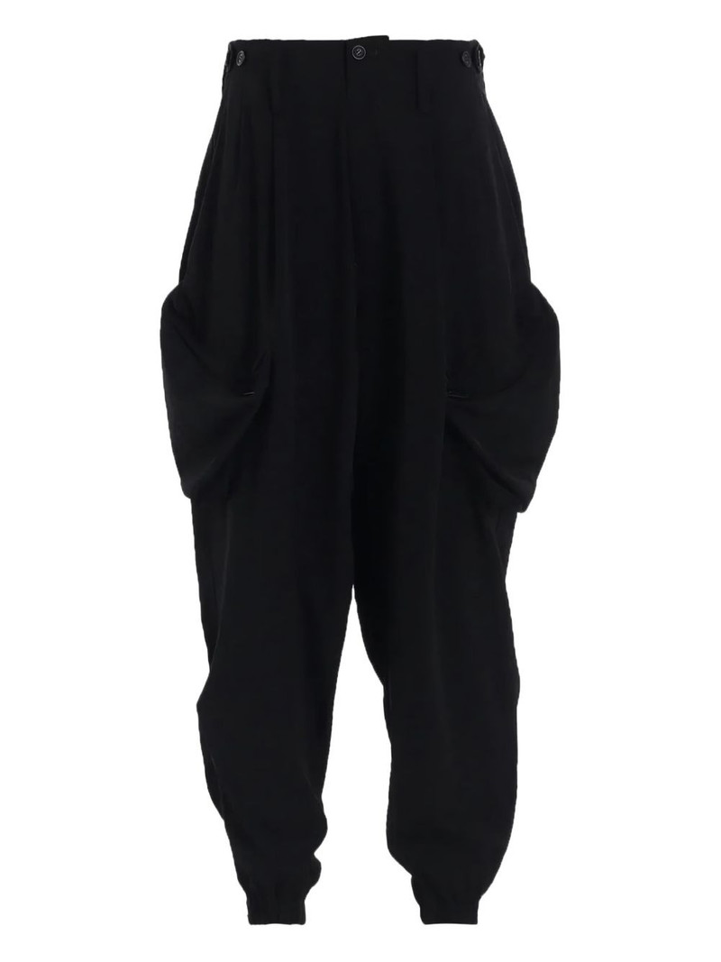 pleated pocket trousers 1