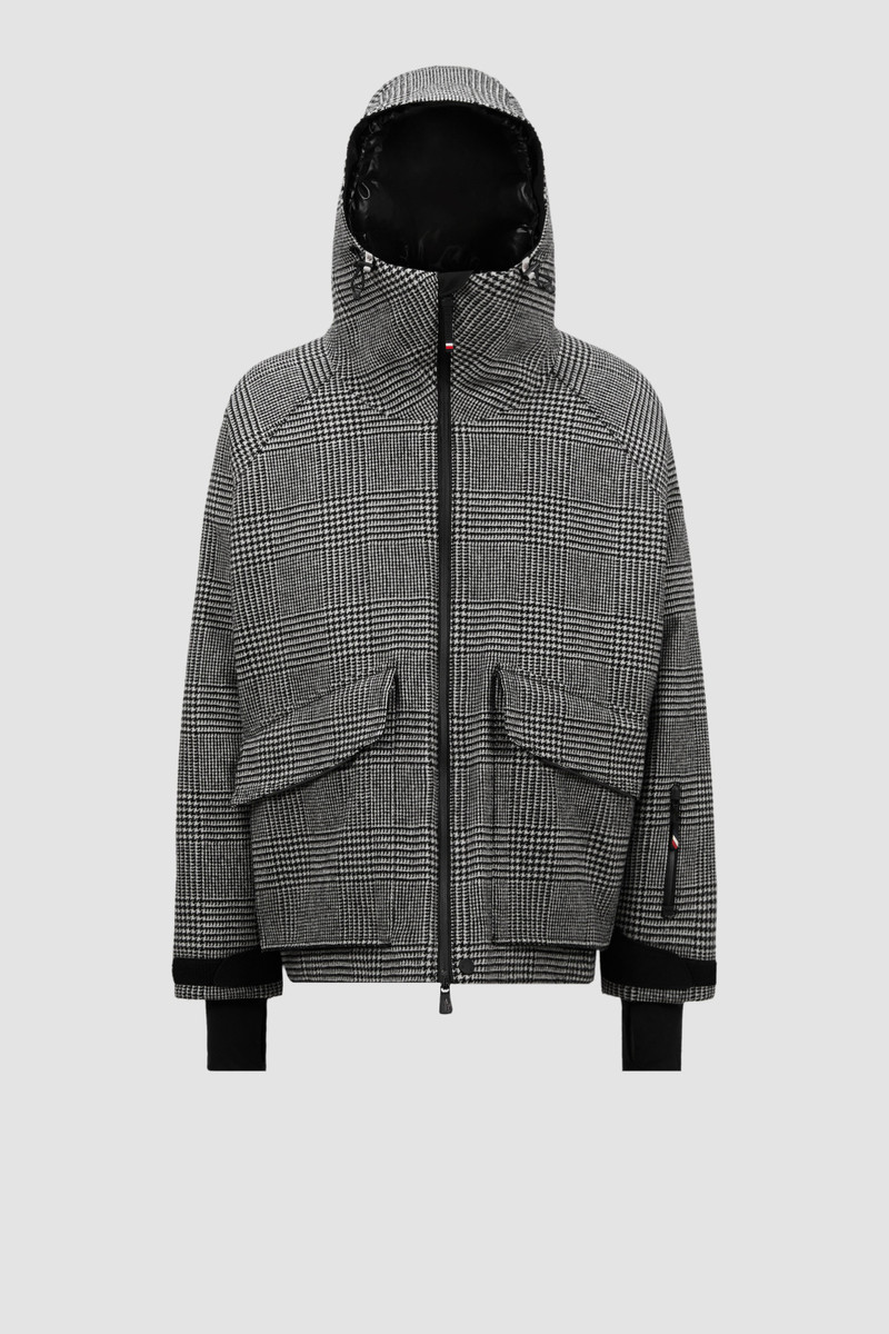 Naudres Hooded Wool Short Down Jacket 1