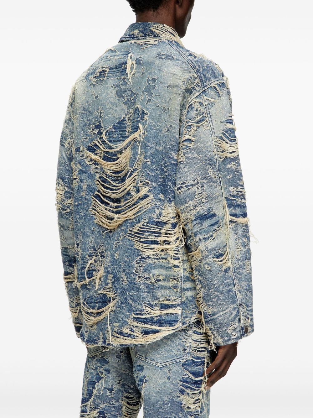 D-IVAR-FSG1 denim jacket - 4