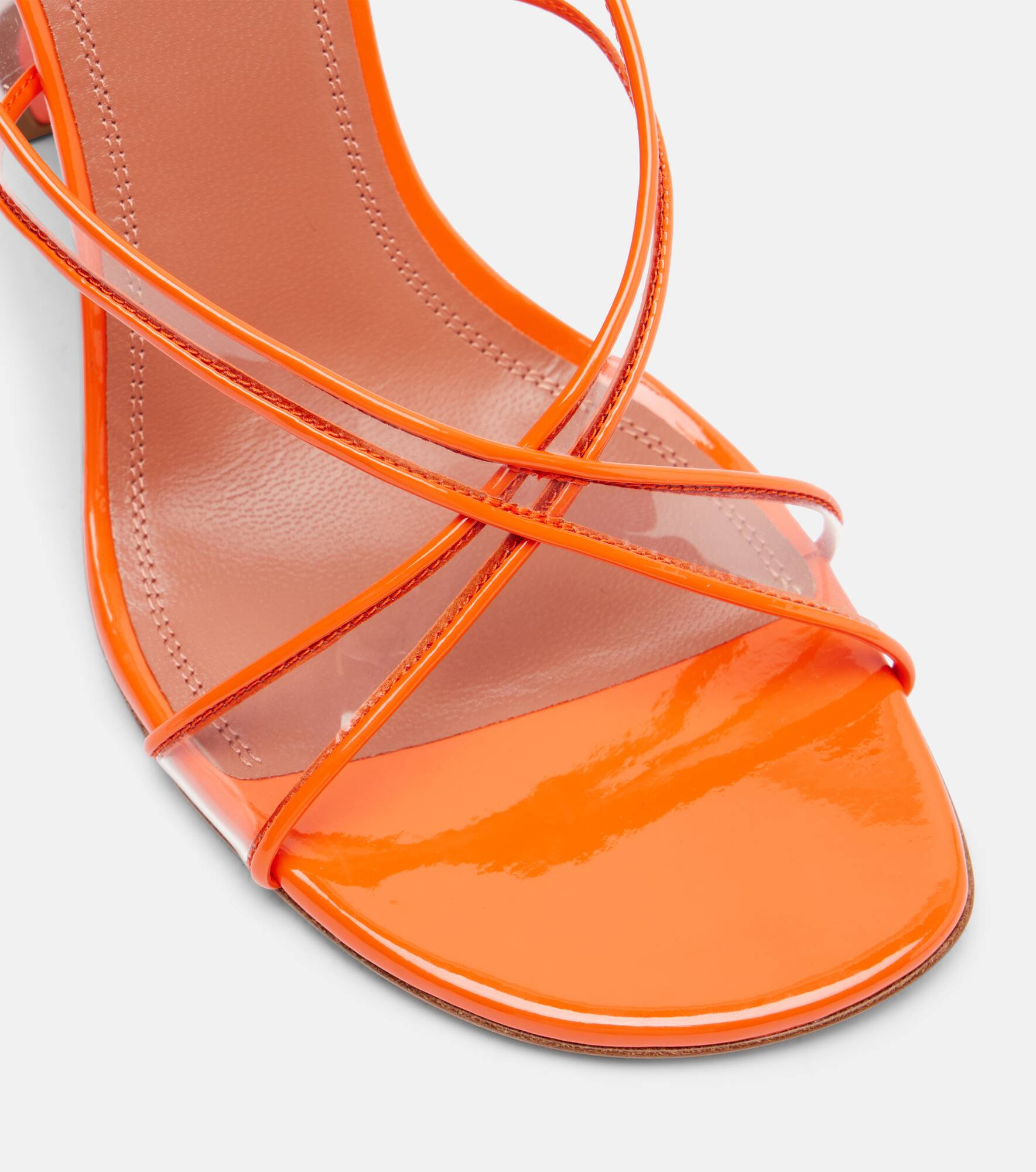 Lena 90 PVC and patent leather sandals - 5