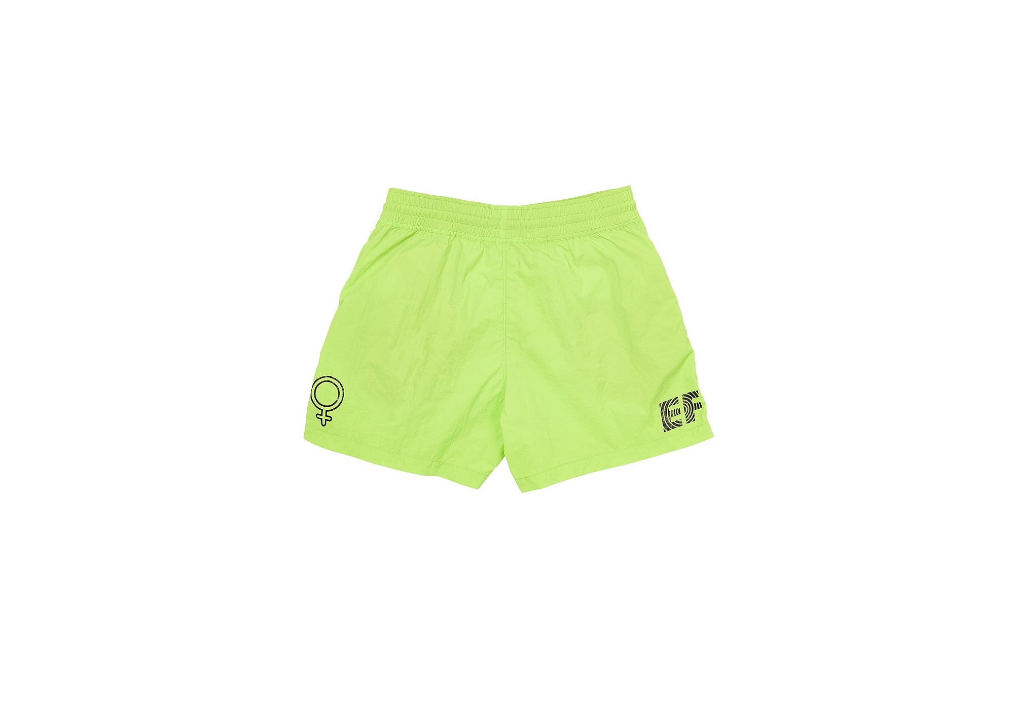 PALACE RAPHA EF EDUCATION FIRST WOMEN'S TECHNICAL SHORTS YELLOW - 2