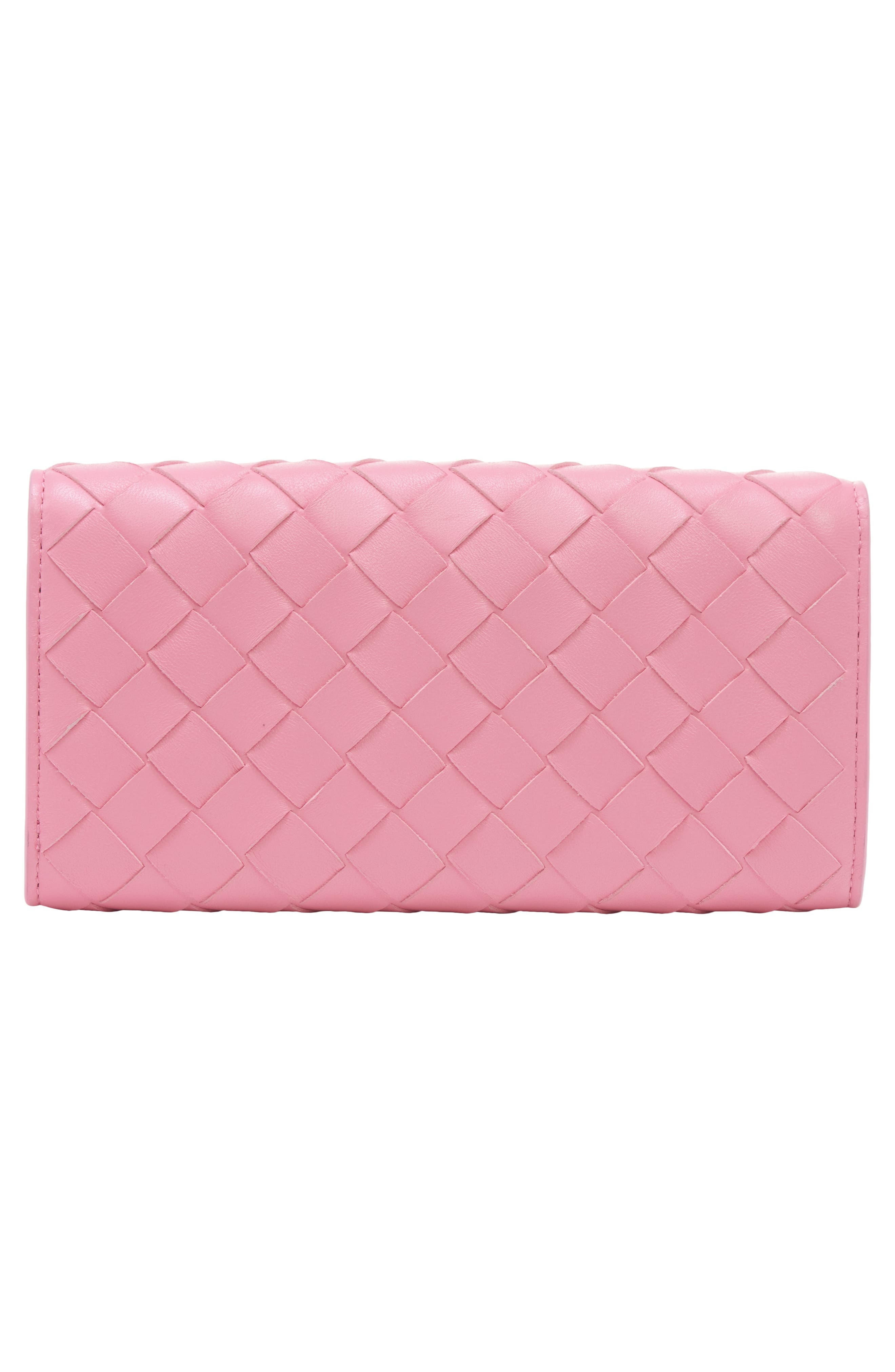 Bottega Veneta Large Intrecciato Flap Wallet in Ribbon/Gold at Nordstrom - 4