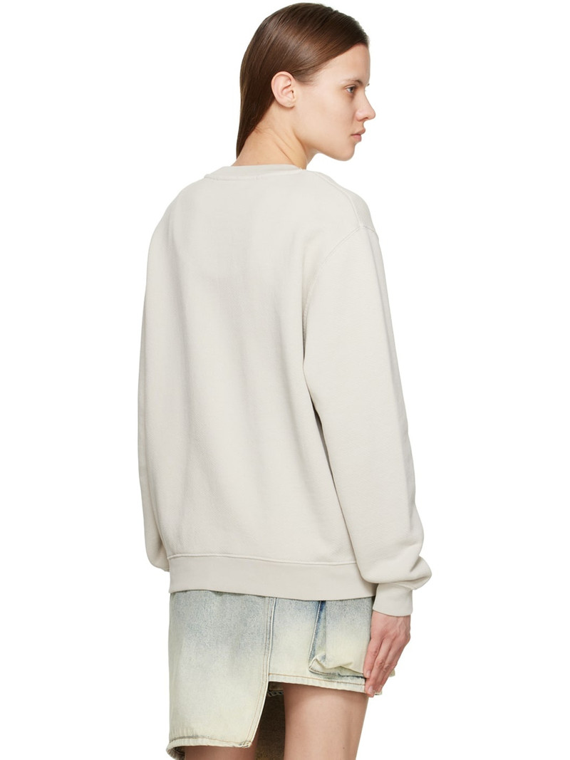 Gray 'Exactly The Opposite' Sweatshirt 3