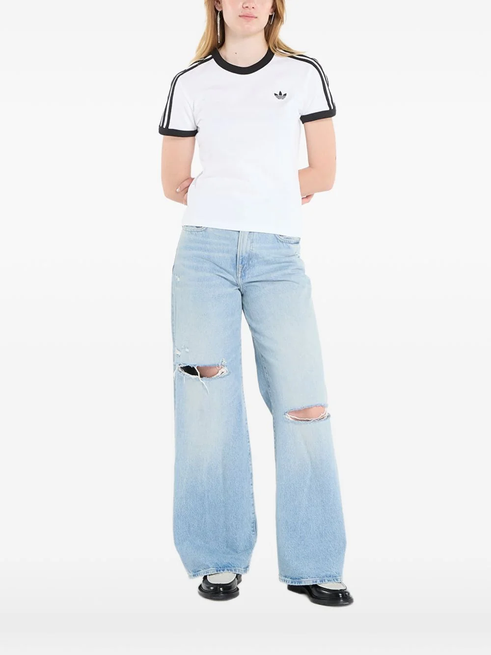 three-stripe-signature T-shirt - 1