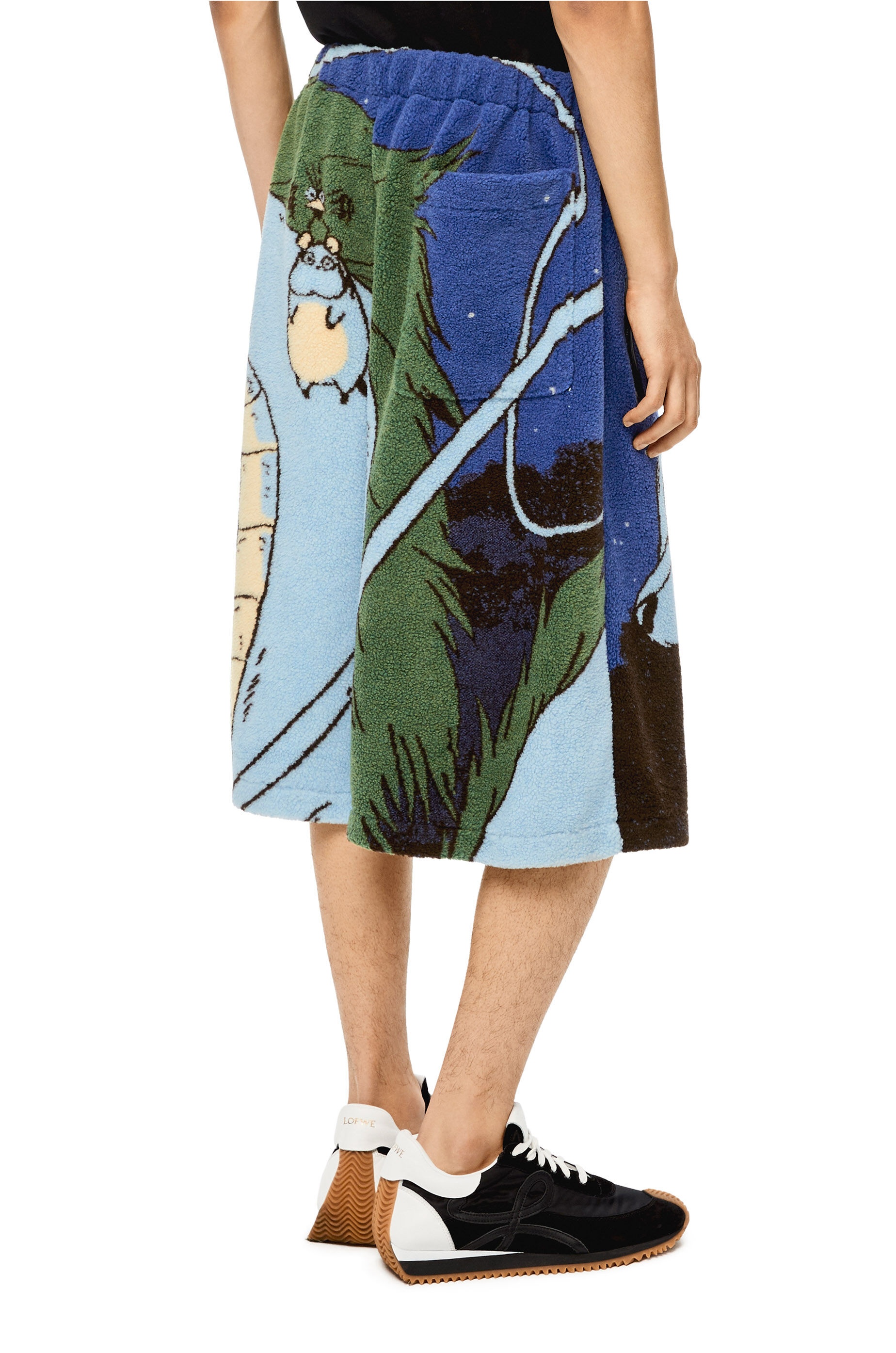 Haku Bermuda shorts in jacquard fleece - 4