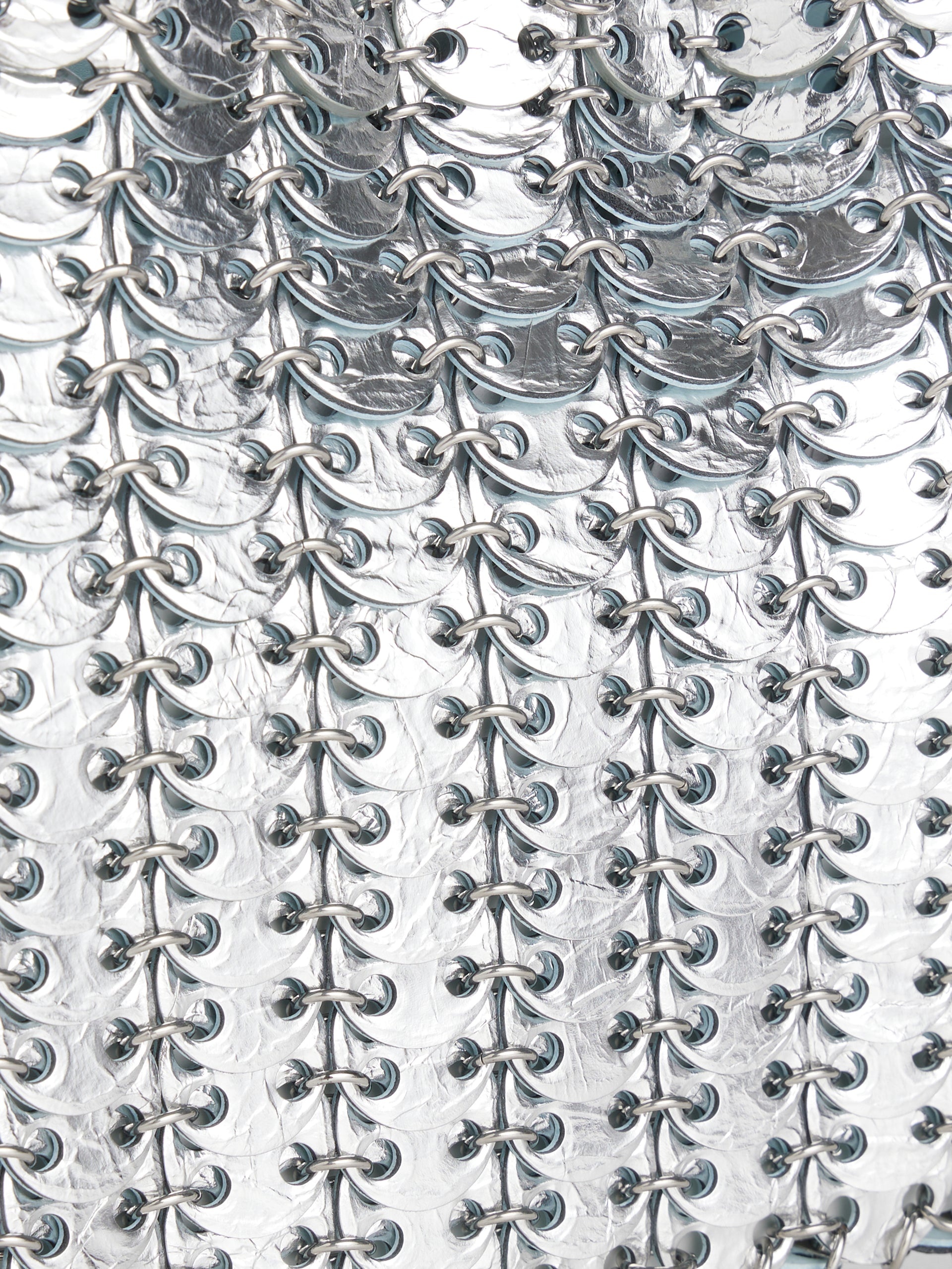 SILVER/BLUE 1969 FLIP BAG IN LEATHER - 8