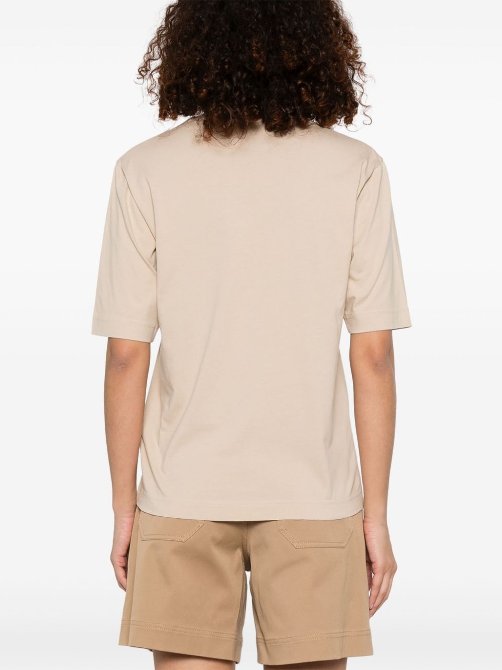 logo patch T-shirt - 4