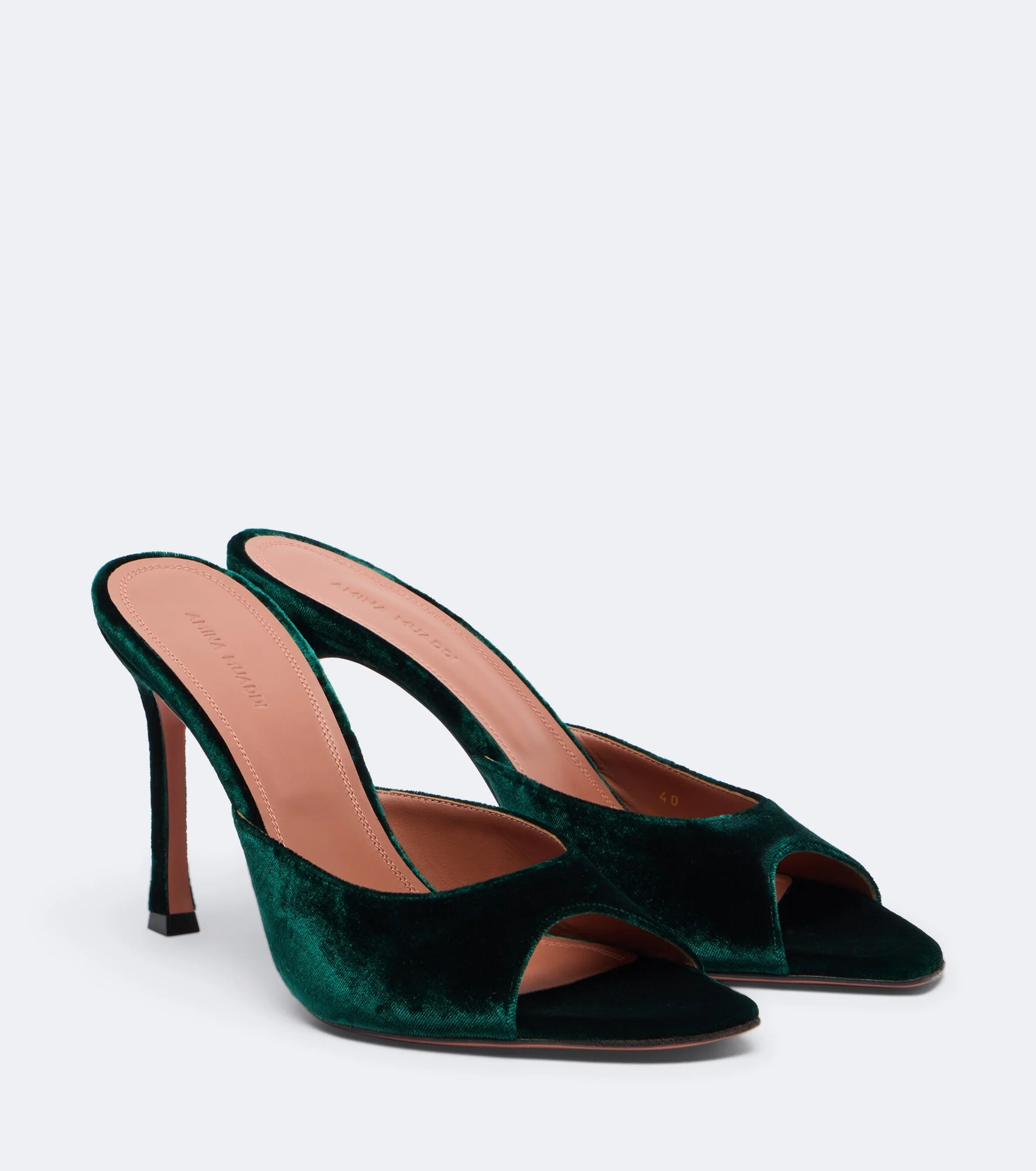 Alexa velvet mules - 1