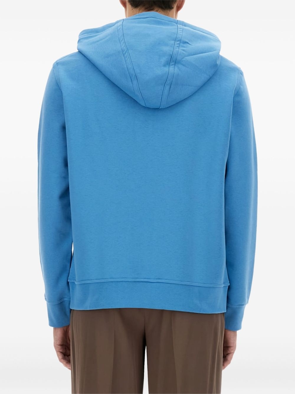 embroidered logo hoodie - 2