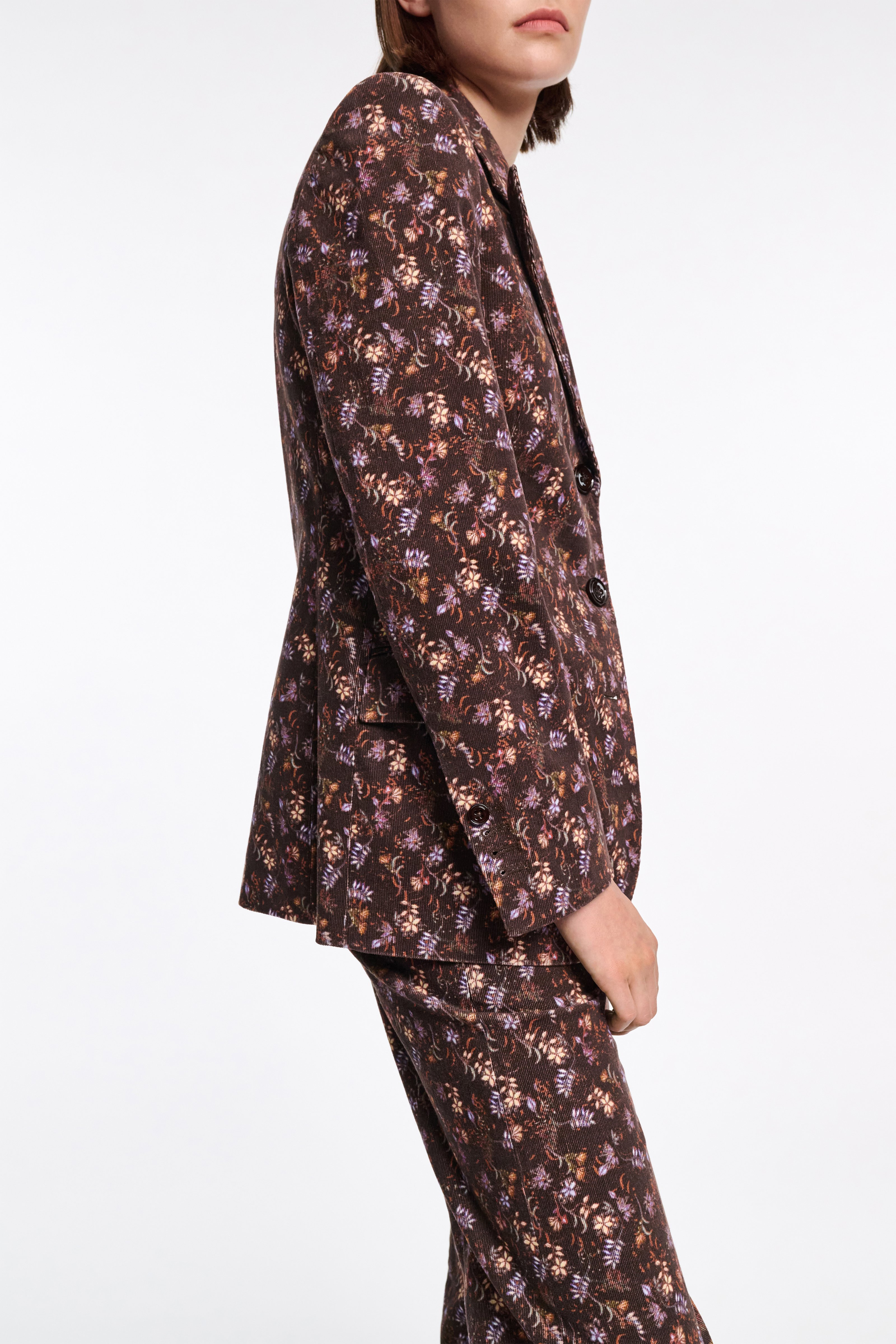 FLORAL STATEMENT jacket - 5