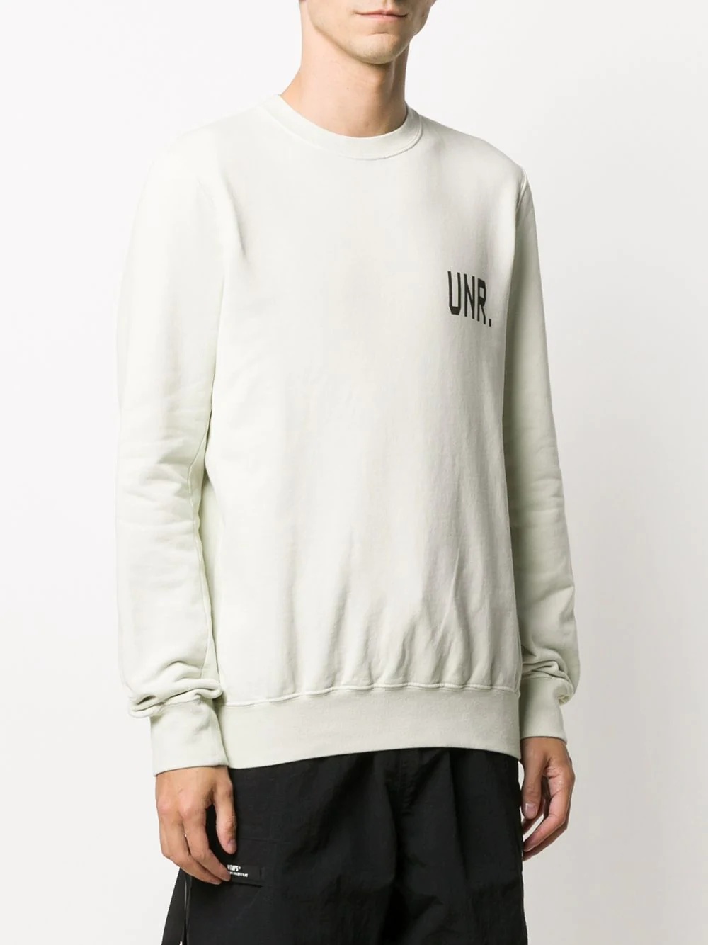 logo print sweatshirt - 3