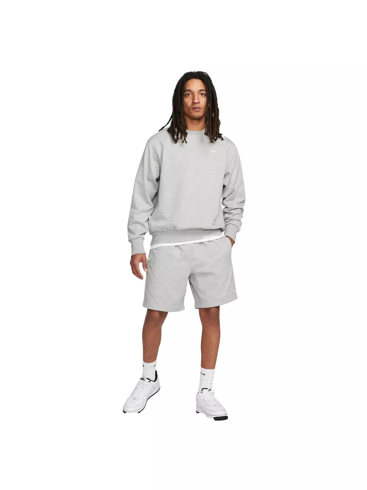Men's Dri-Fit 8" French Terry Standard Issue Basketball Shorts - 7