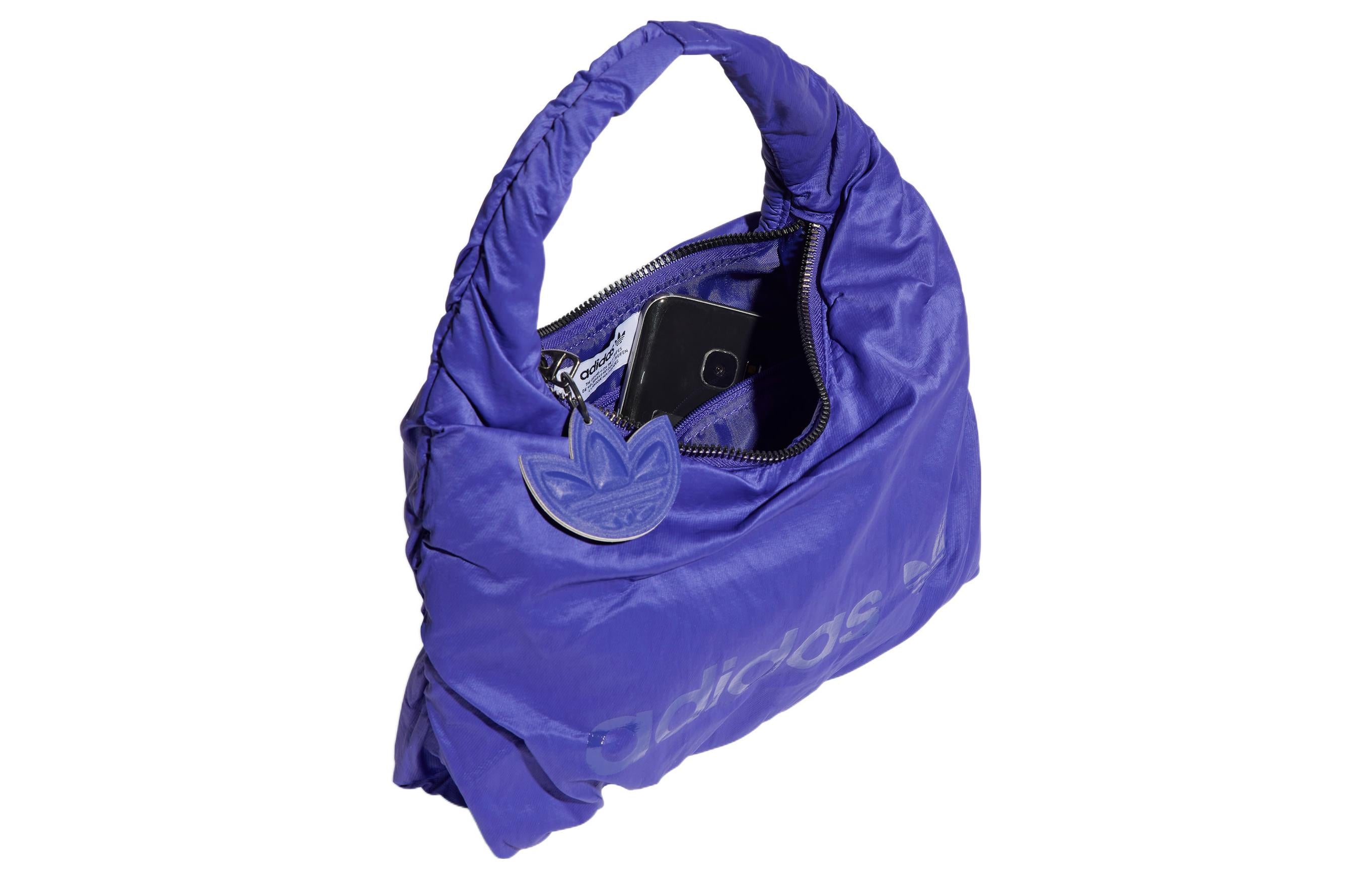 (WMNS) adidas Satin Small Shoulder Bag 'Purple' IB9049 - 4