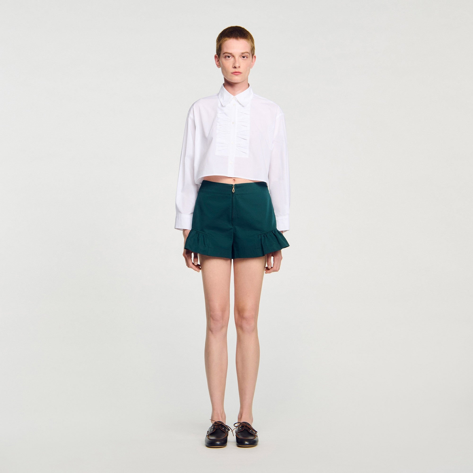 RUFFLED SHORTS - 2