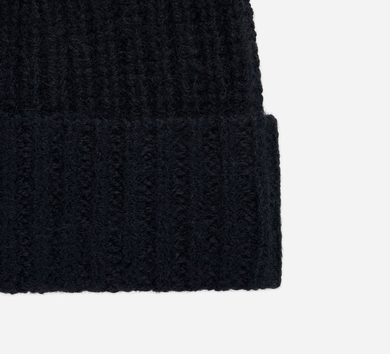 3sixteen Alpaca Watch Cap - Black outlook