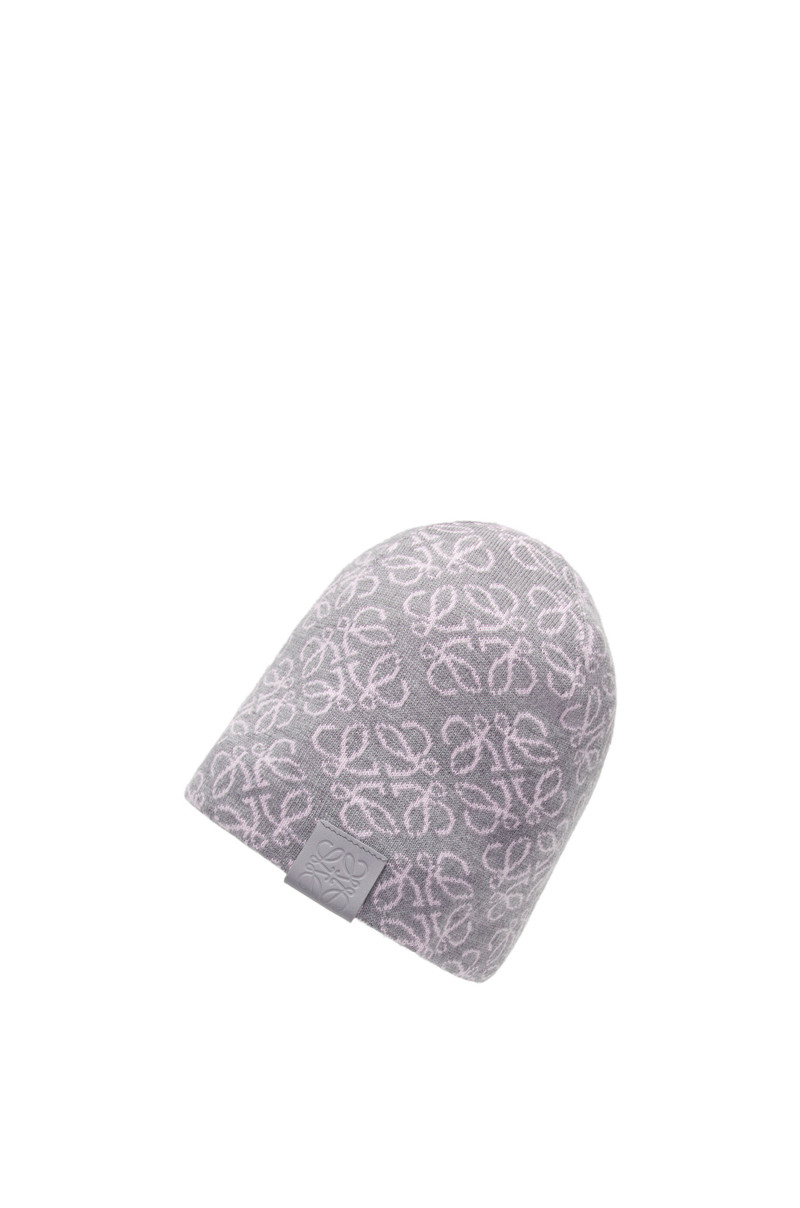 All-over Anagram beanie in wool 3