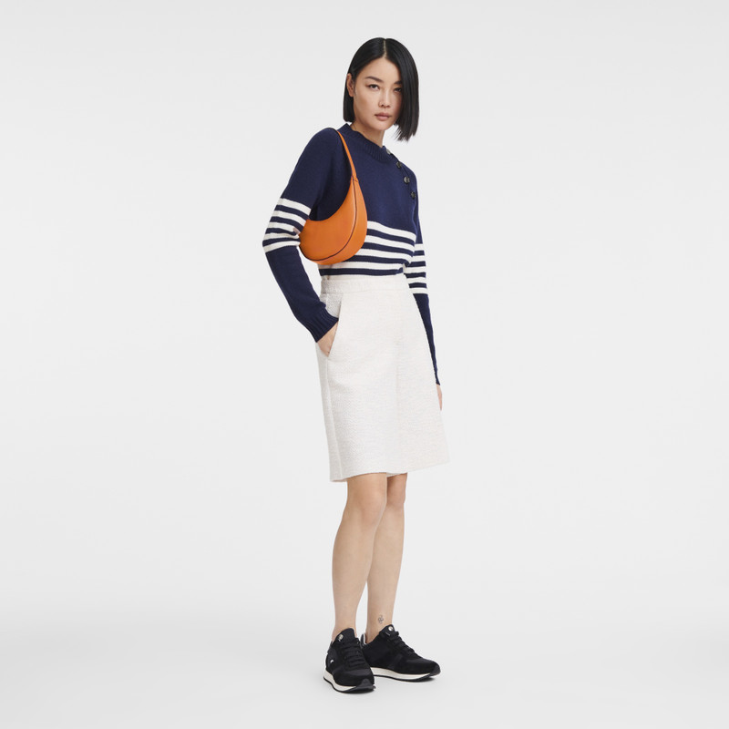 Longchamp Roseau Essential S Hobo bag Orange - Leather outlook