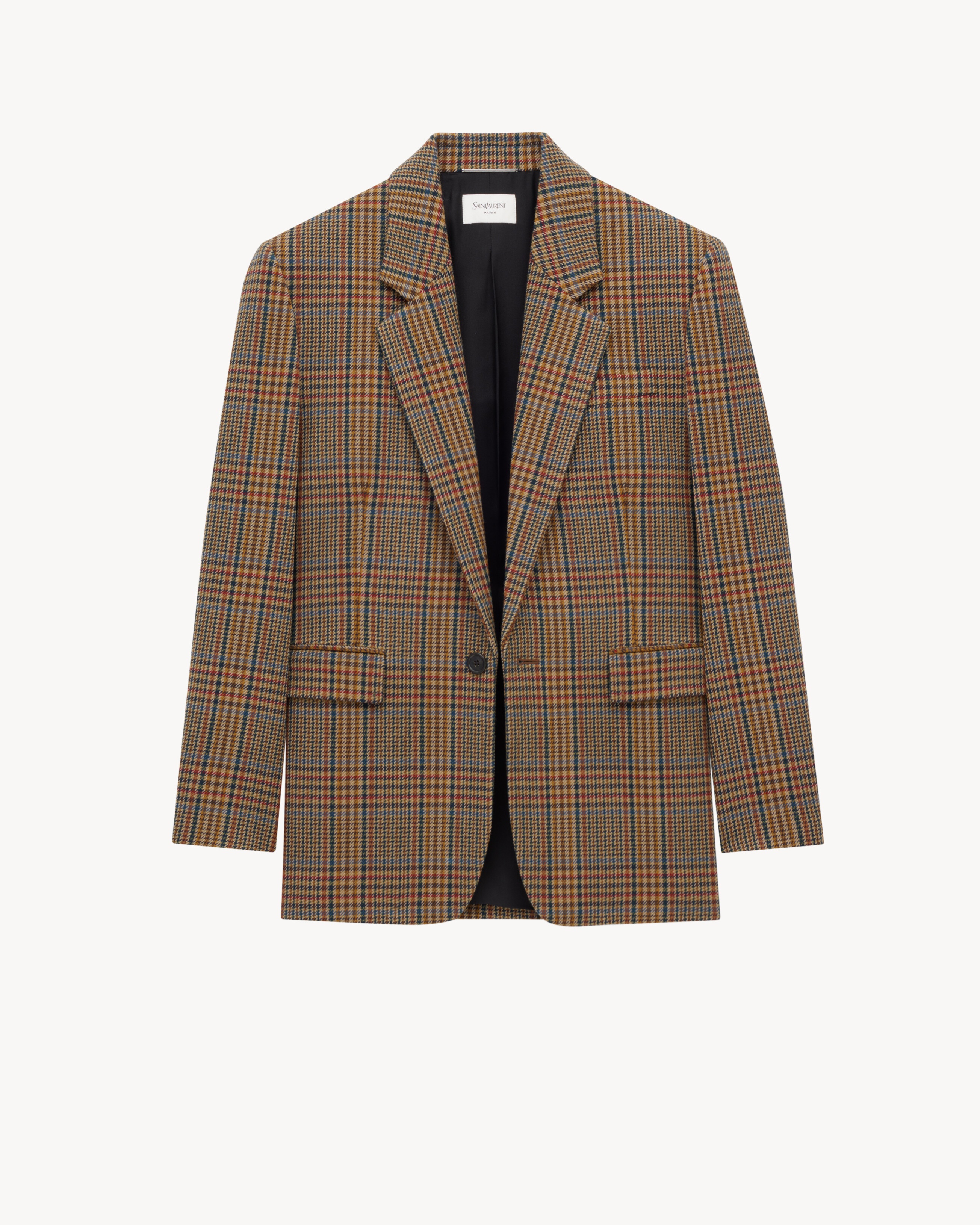 JACKET IN PRINCE OF WALES WOOL - 3