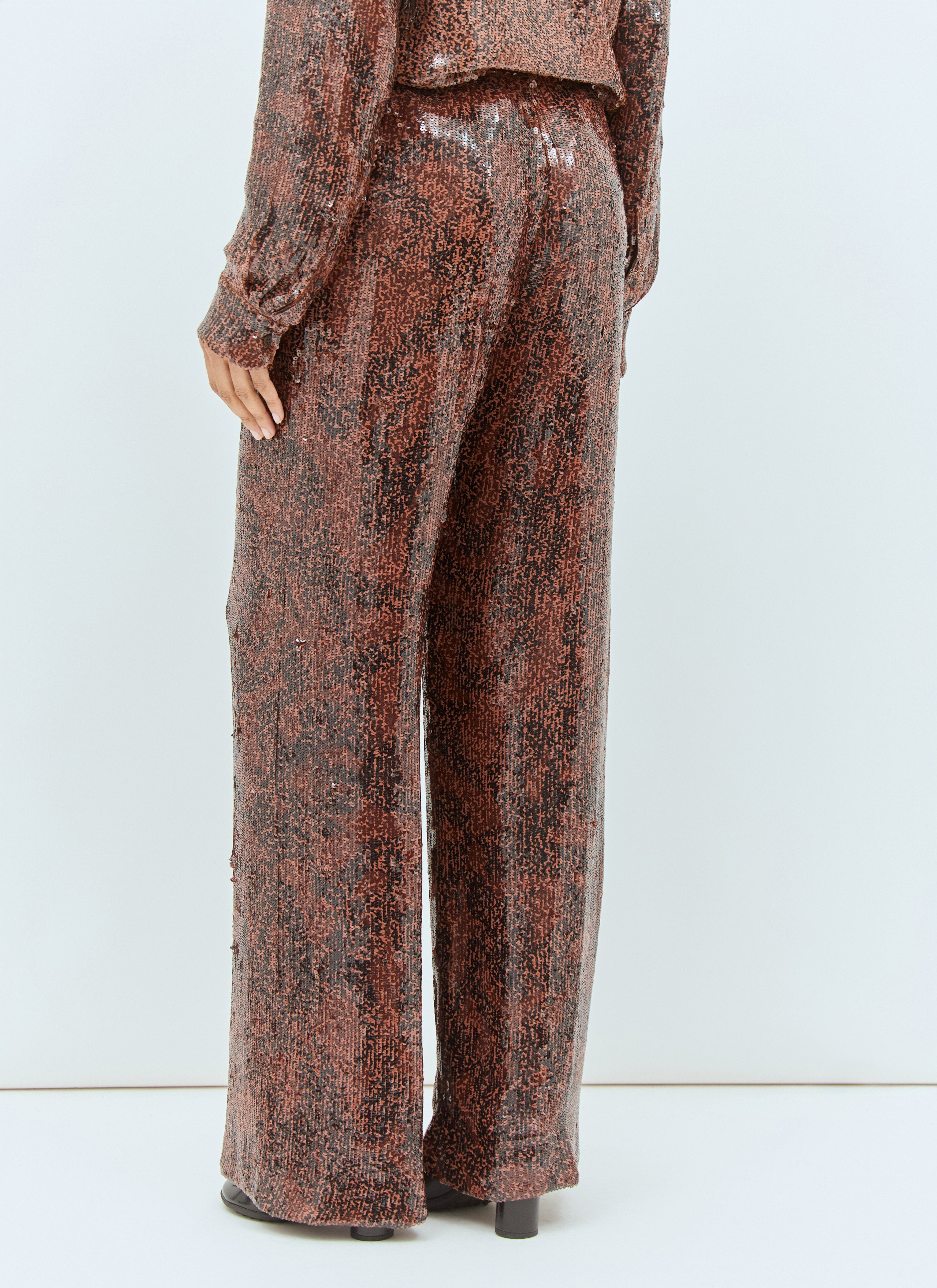 Dries Van Noten Women Sequin Pants - 5