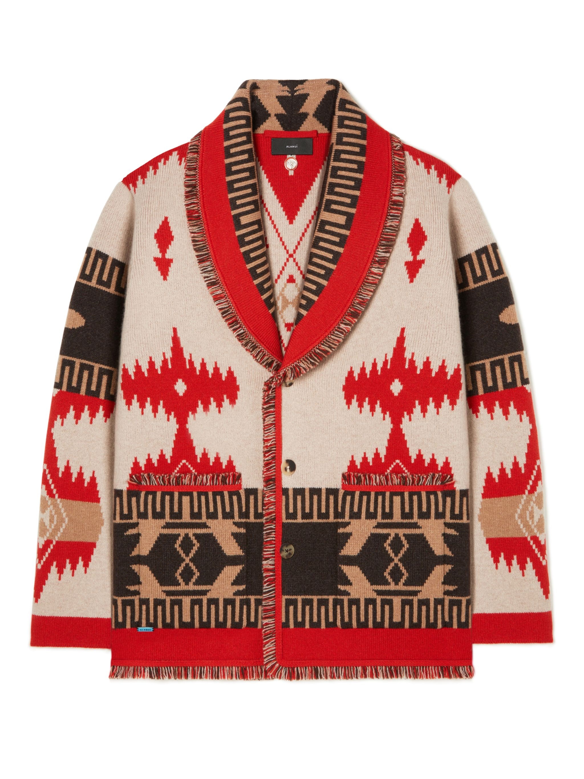 Icon Jacquard Cardigan - 1