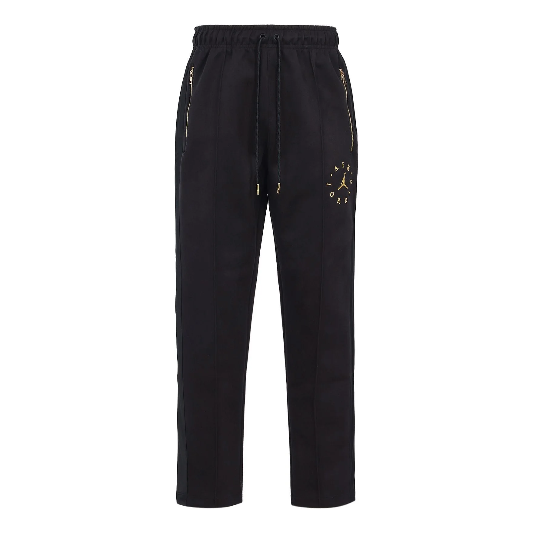 Air Jordan genuine 2019 new JORDAN REMASTERED men's suede trouser Black/Gold BQ5787-010 - 1
