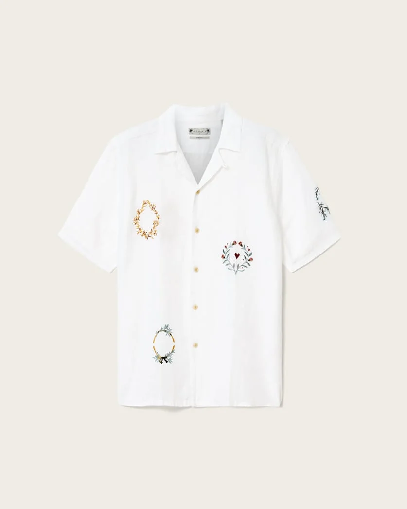 DECK LINEN SHORT SLEEVE SHIRT - 1