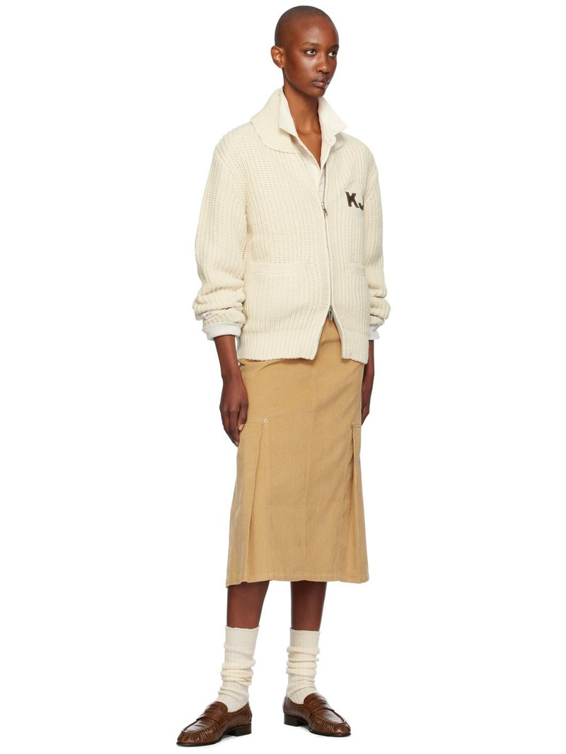 Kijun Off-White KJ Cowichan Cardigan outlook