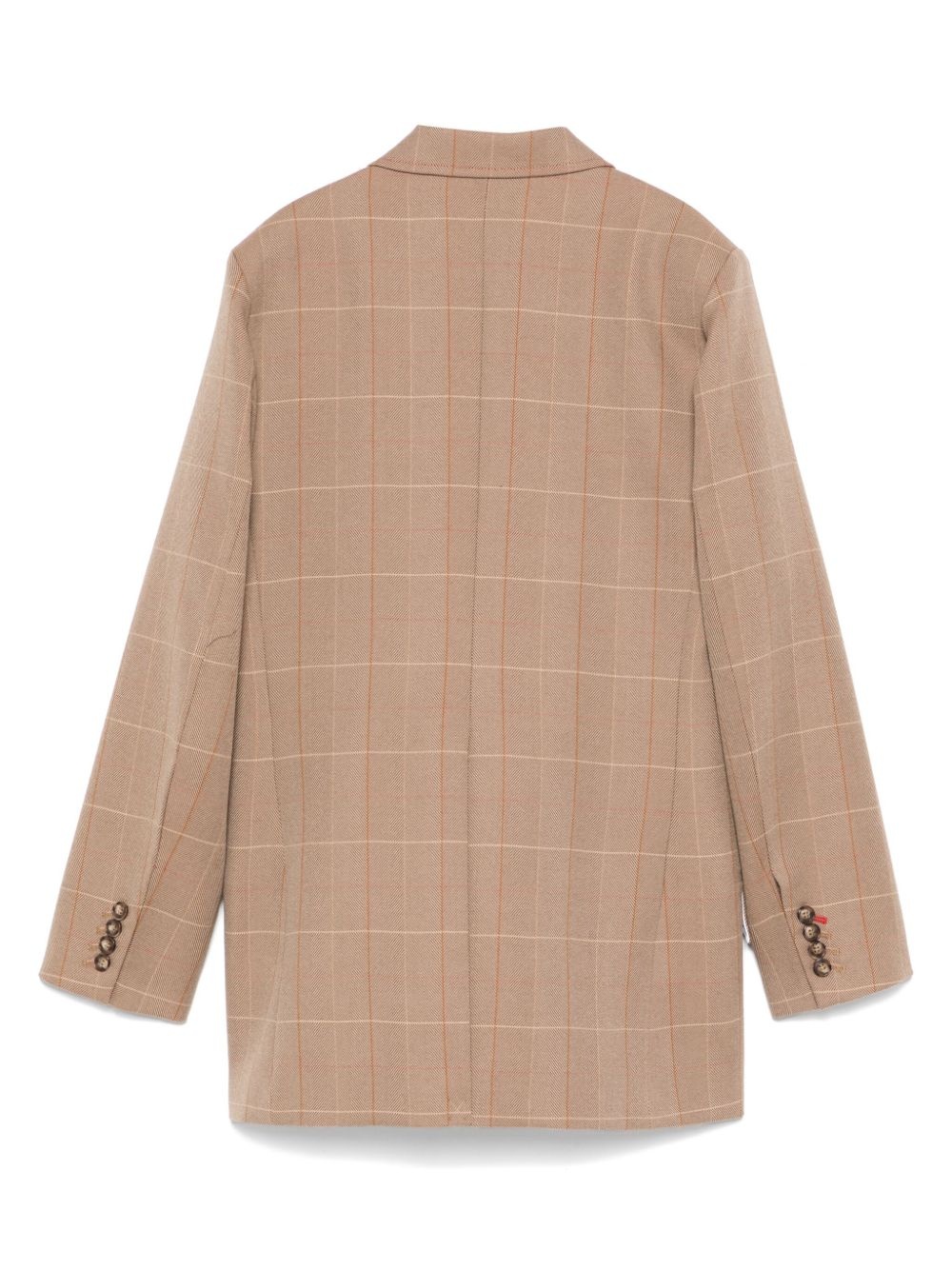 checked blazer - 2