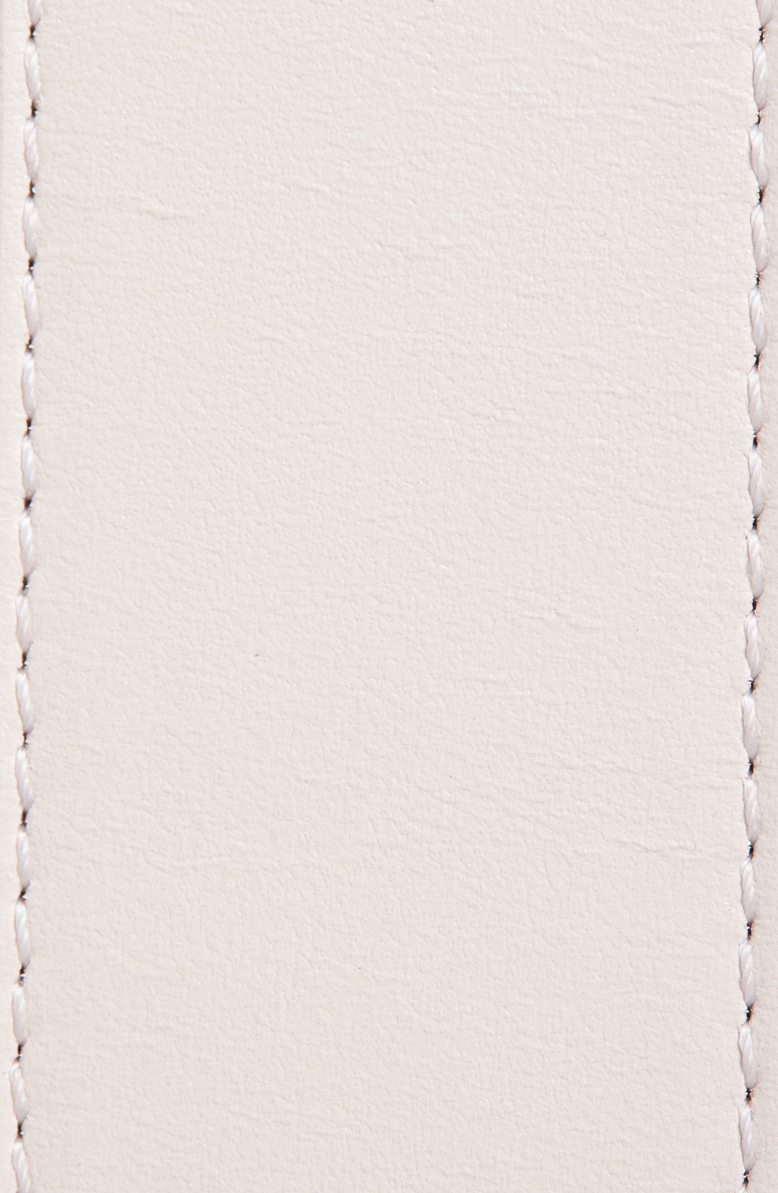 Christian Louboutin Logo Buckle Leather Belt in Leche/Gold at Nordstrom - 2
