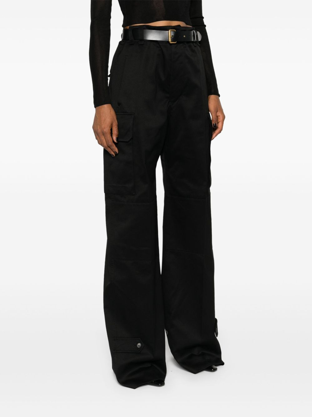 Cassandre cotton cargo trousers - 3