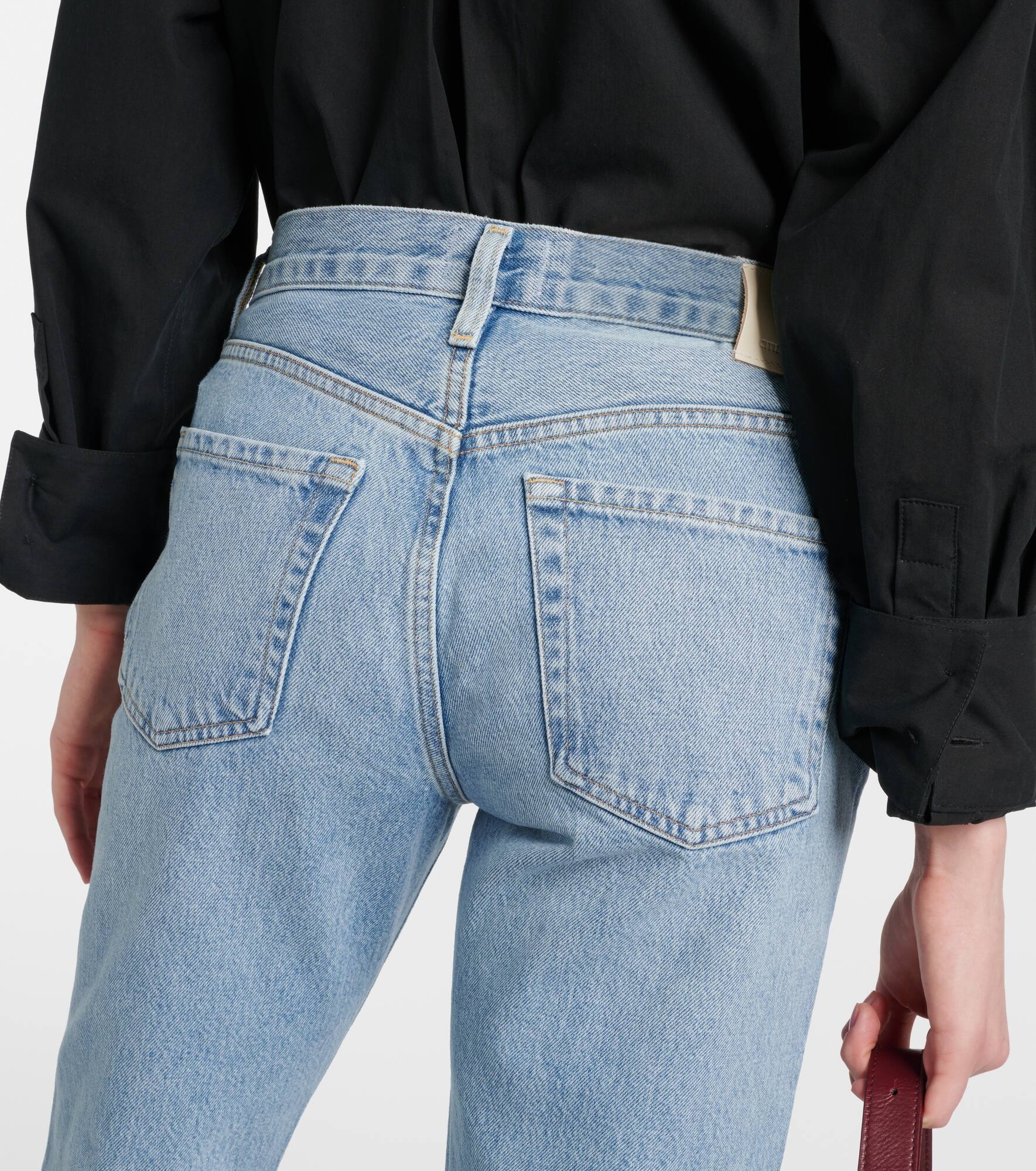Isla low-rise straight jeans - 6
