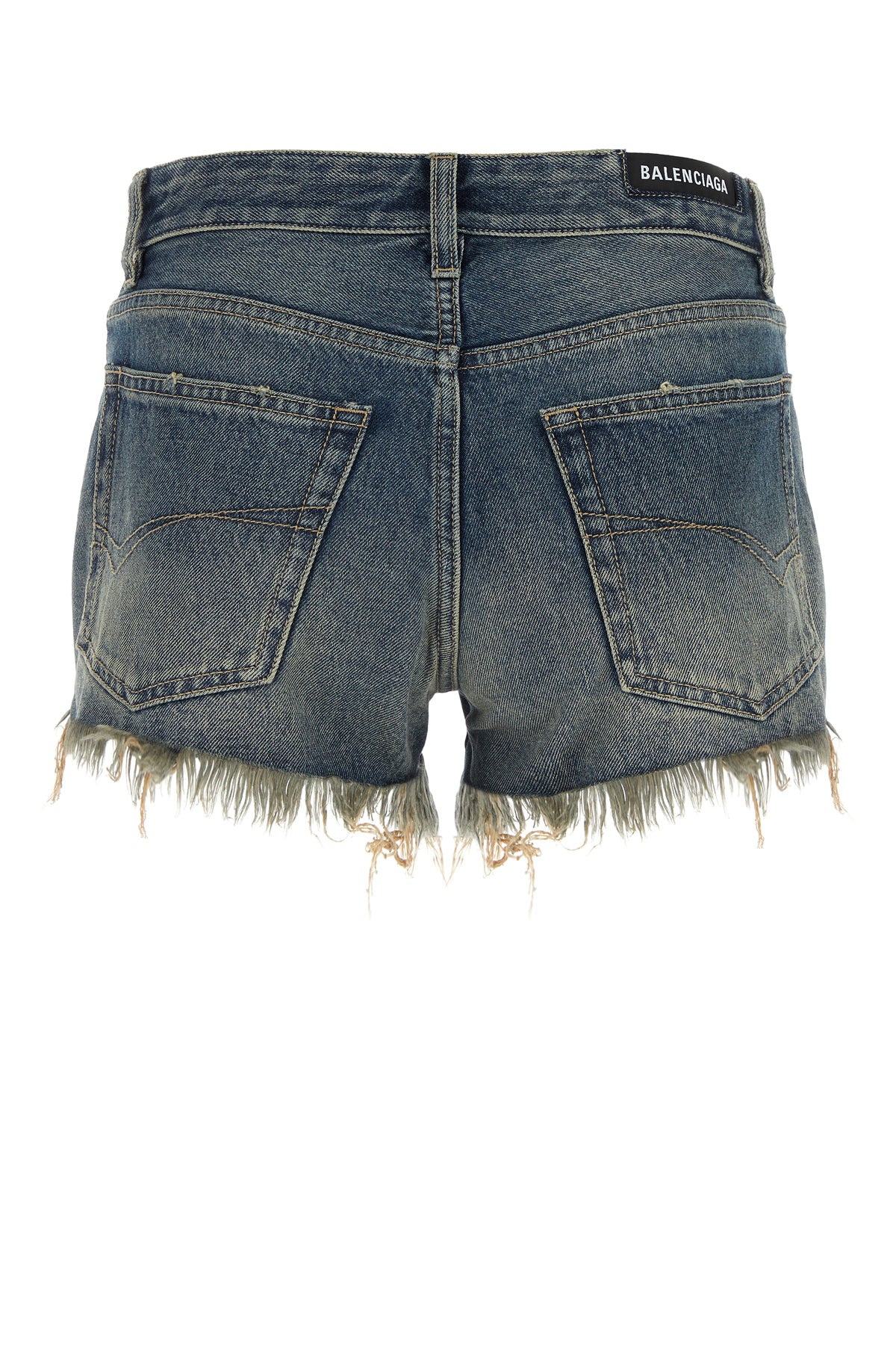 Denim shorts - 2