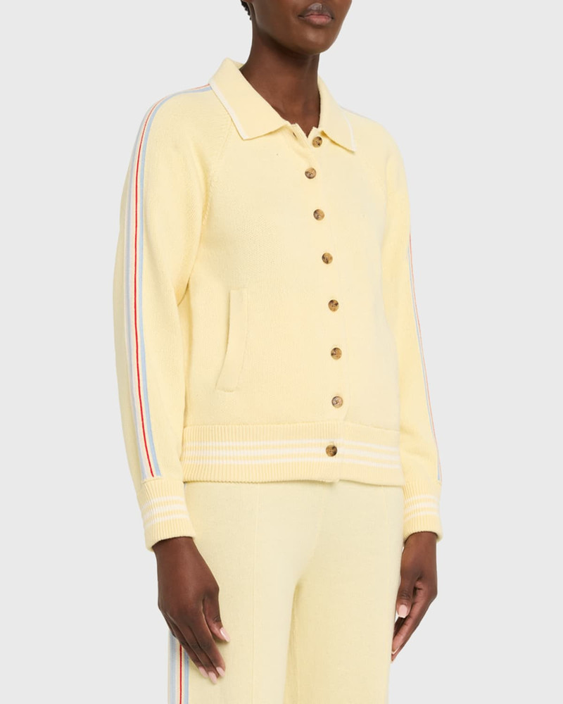 Varsity Cashmere-Cotton Jacket 4
