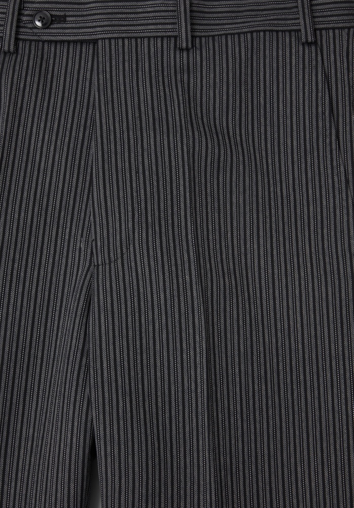 TROUSER 77 BLACK BRIT STRIPE - 5