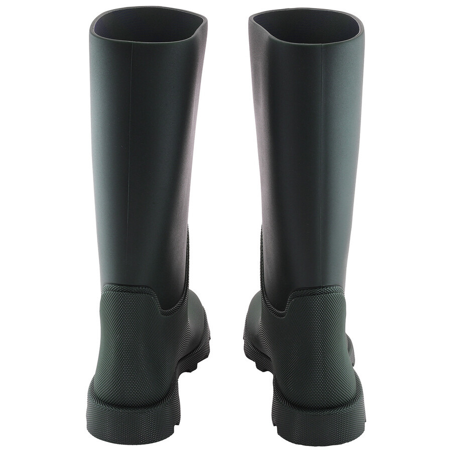 Burberry Rubber Marsh Calf-Length Rain Boots - 4
