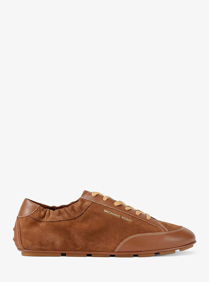 Susie Suede and Leather Trainer 1