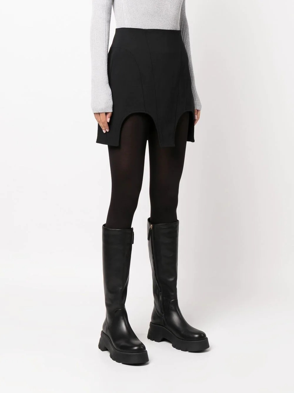 double arch mini skirt - 3