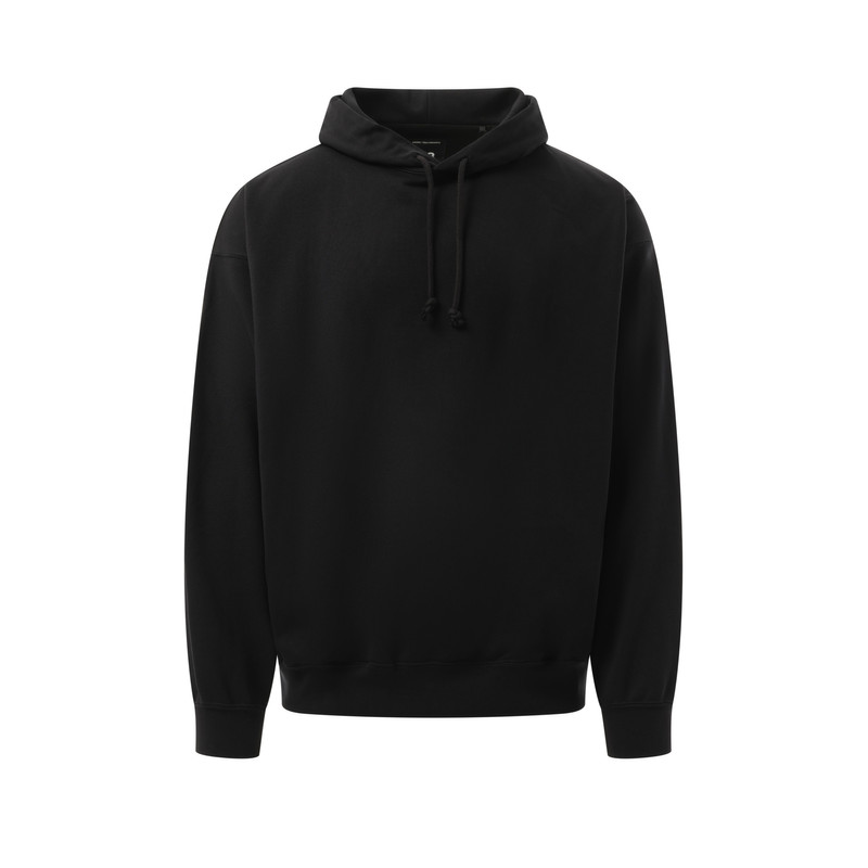 Y-3 Unisex Pun Logo Hoodie in Black outlook