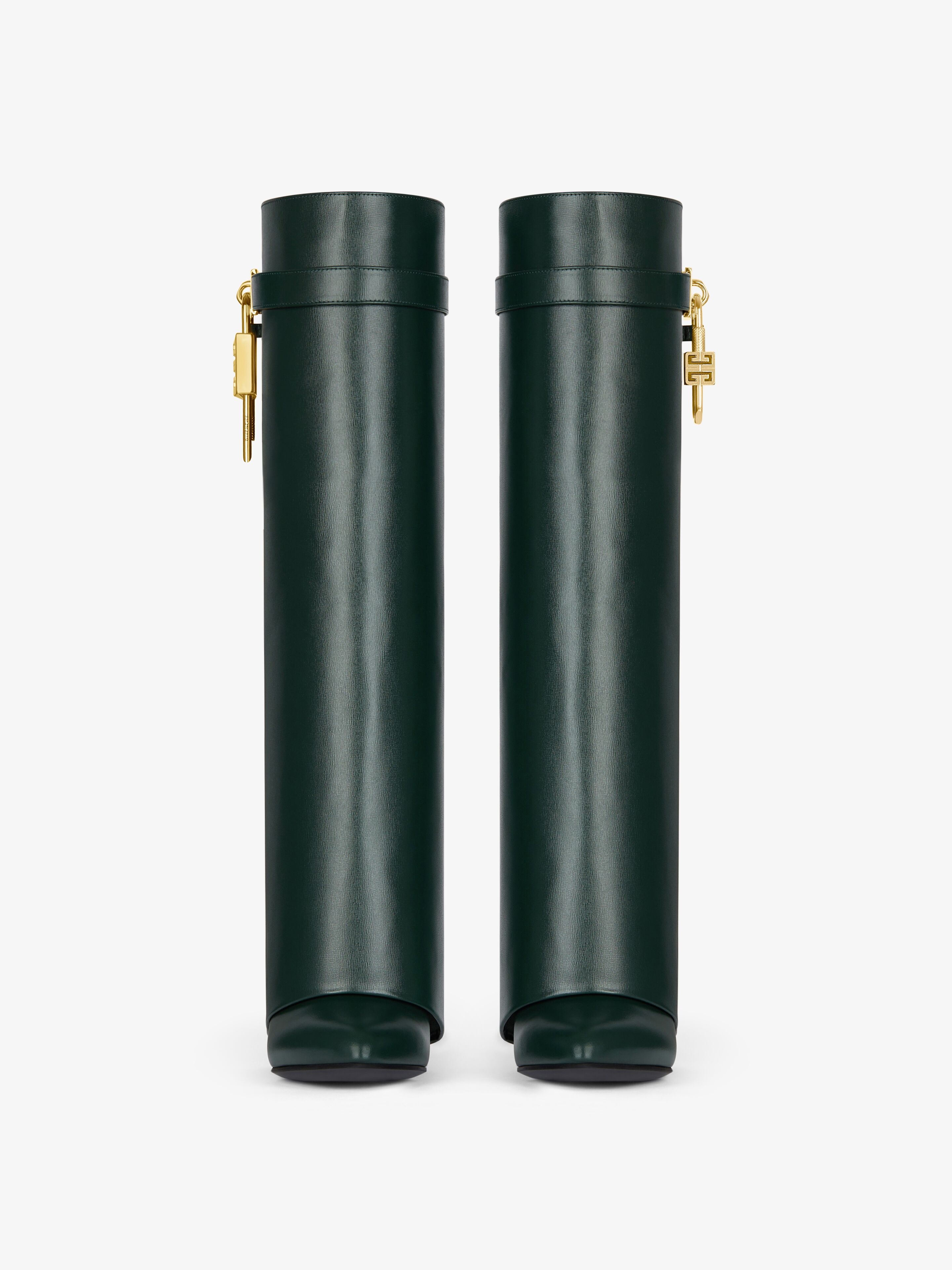 SHARK LOCK BOOTS IN LEATHER - 2