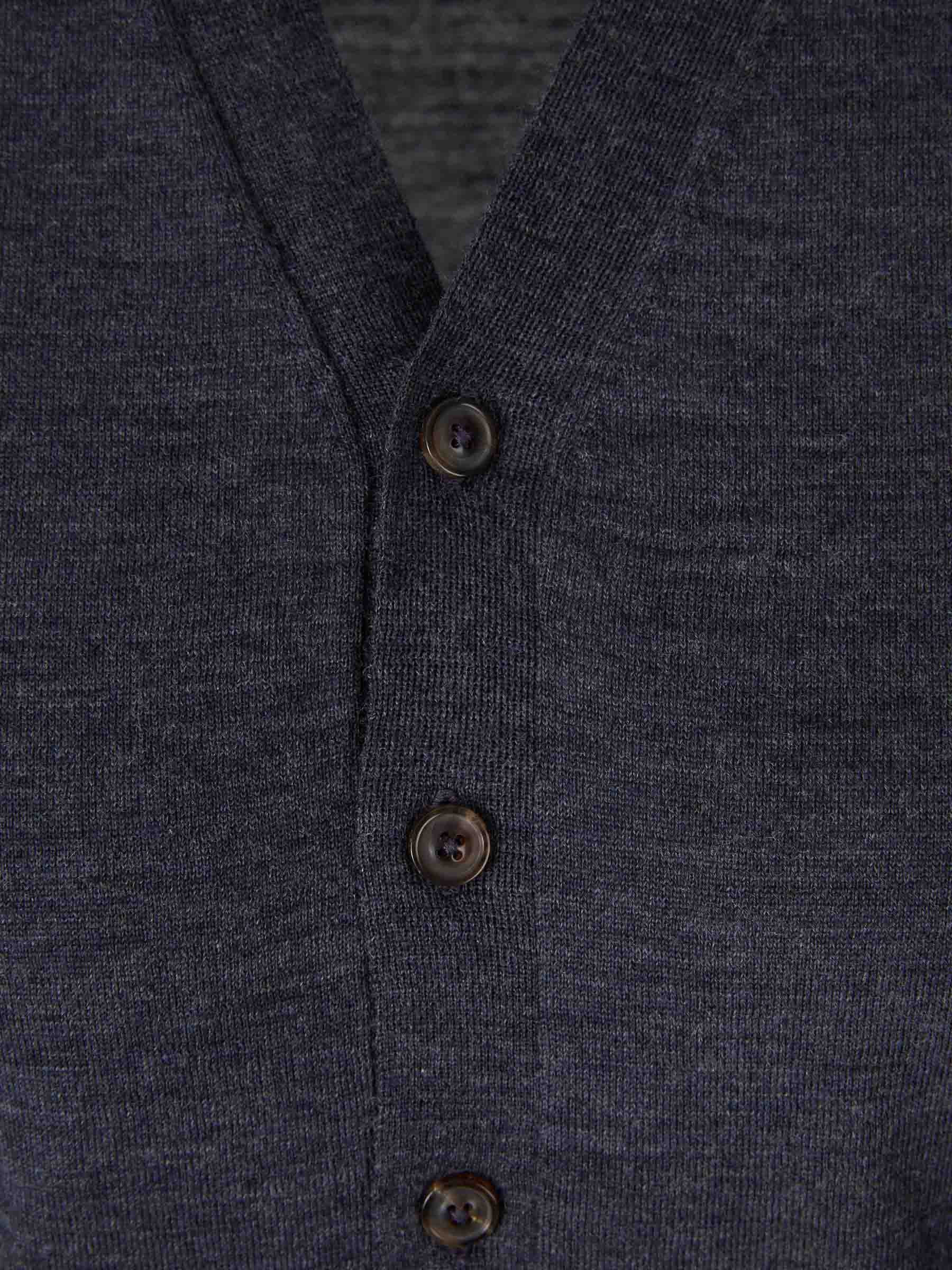 WOOL KNIT CARDIGAN - 3