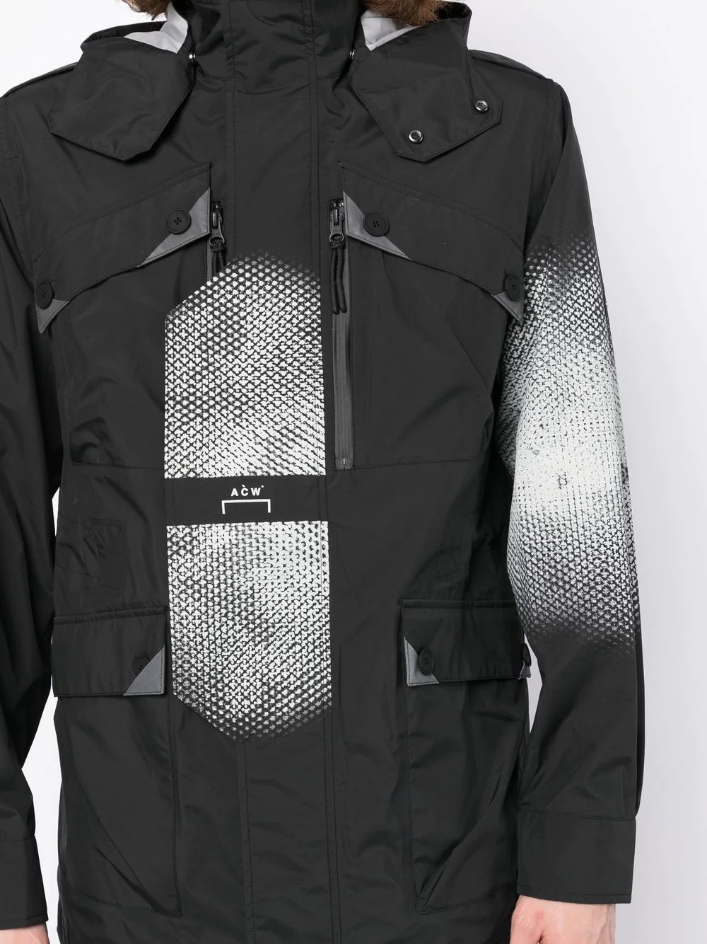 printed-panel jacket - 6
