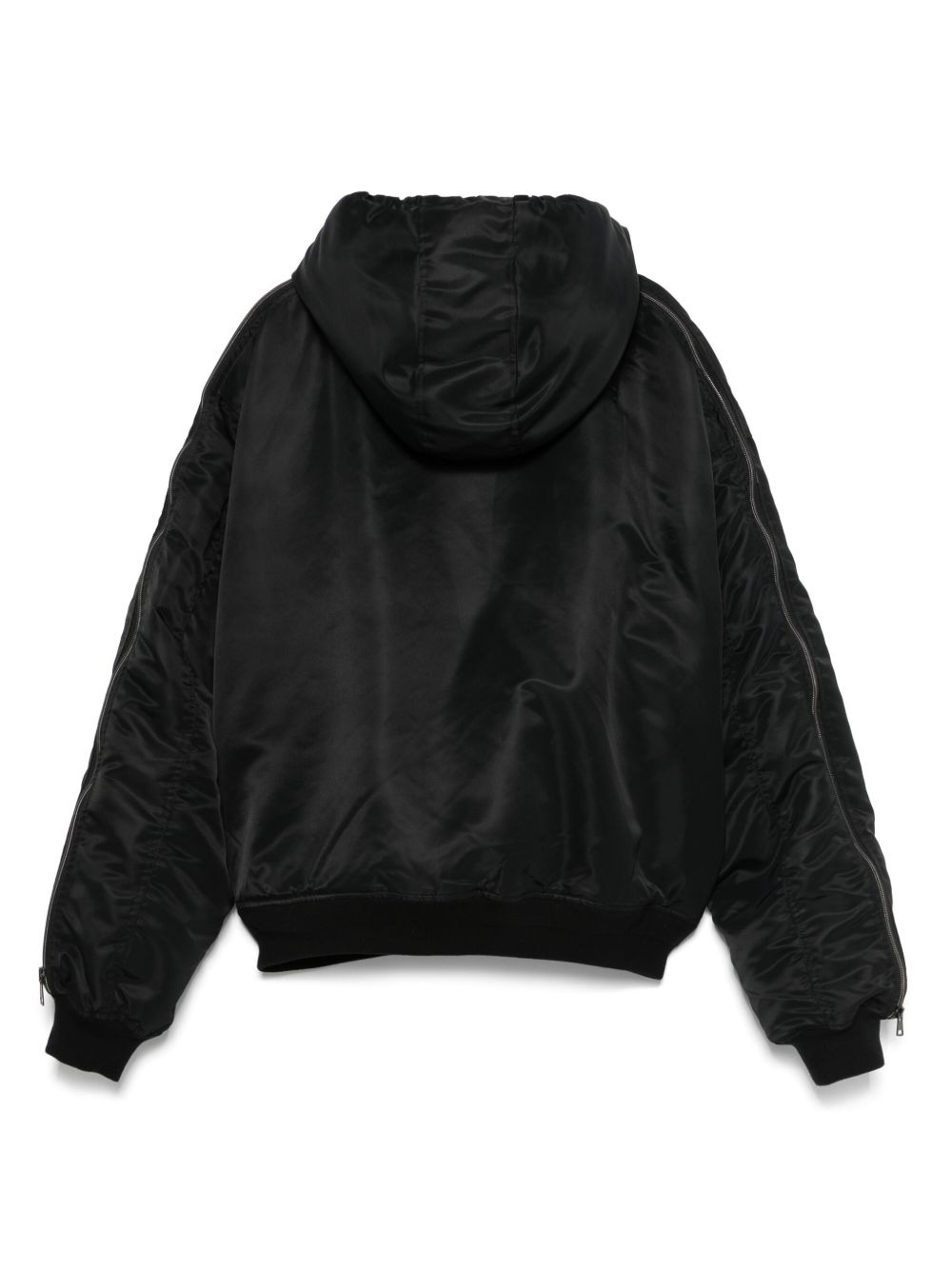 hooded bomber jacket - 2