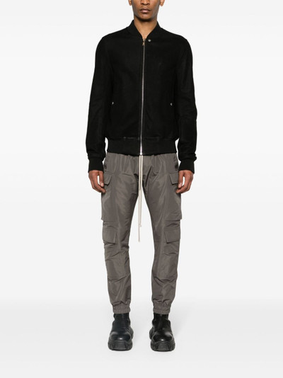 Rick Owens Classic Flight leather bomber jacket outlook