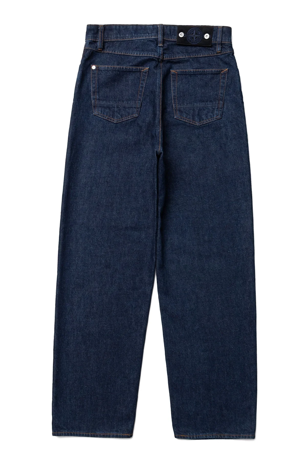 Loose Fit Five-Pocket Jeans - Indigo - 1